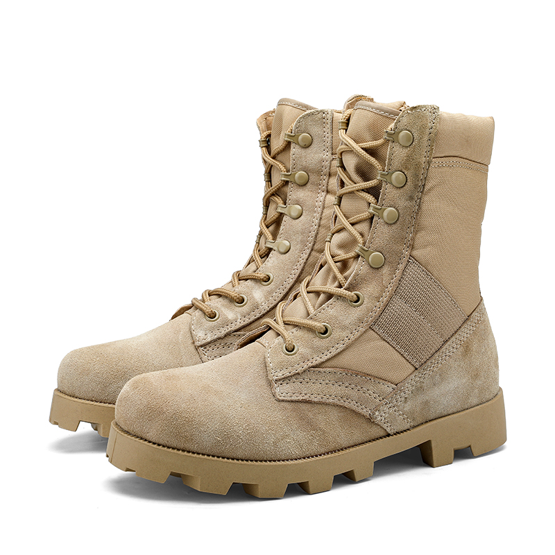 Hunting And Camping In Jungle - Men Outdoor Training Hunting Boots Spring