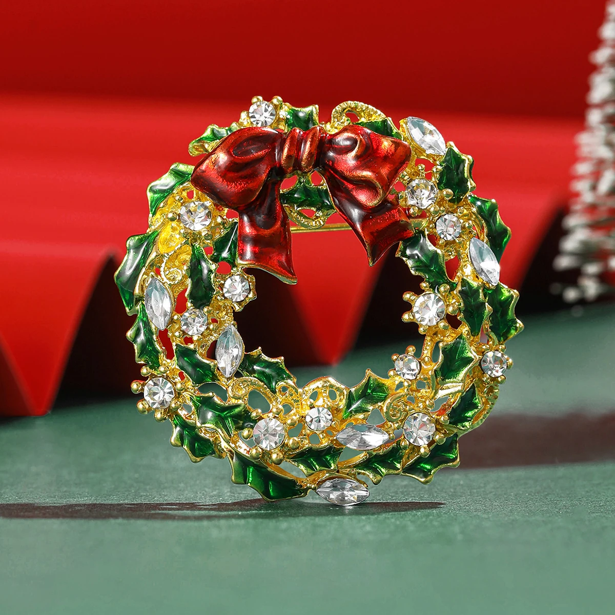 Christmas Rhinestone Wreath Br - đánh giá và giá Elk Bugle Call