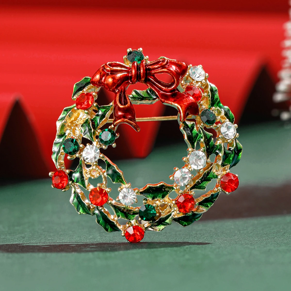 Christmas Rhinestone Wreath Br - đánh giá và giá Elk Bugle Call