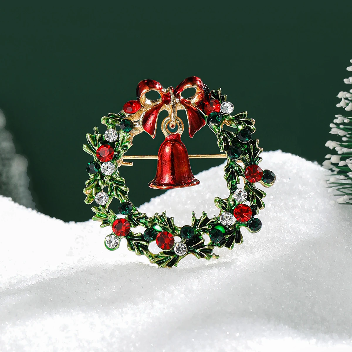 Christmas Rhinestone Wreath Br - đánh giá và giá Elk Bugle Call