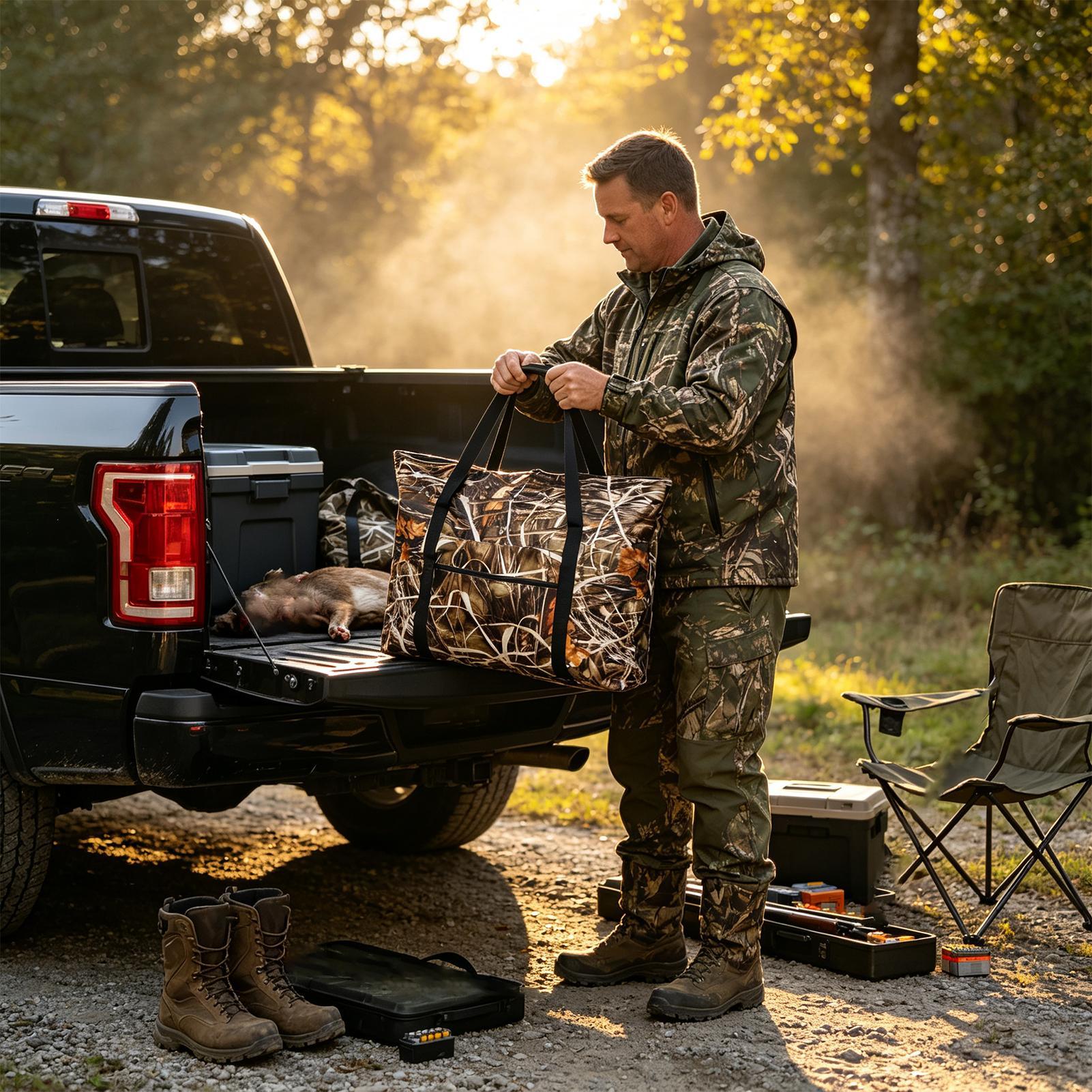 Hunting Tote Waterproof Scent  - đánh giá và giá Outdoor Hunting Gear Storage