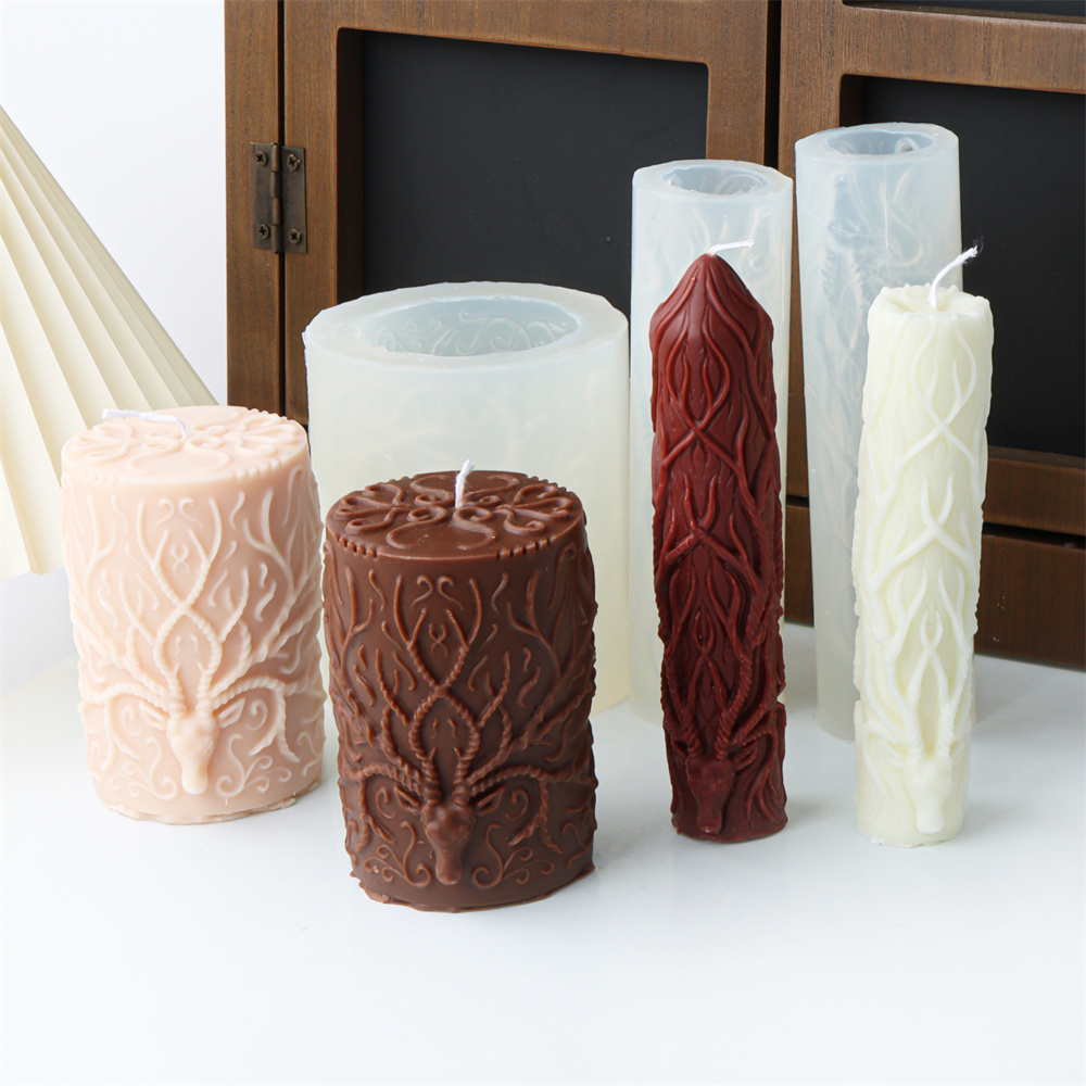 3D Reindeer Antle Pillar Candl - đánh giá và giá Elk Bugle Call