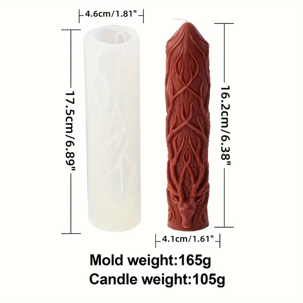 3D Reindeer Antle Pillar Candl - đánh giá và giá Elk Bugle Call