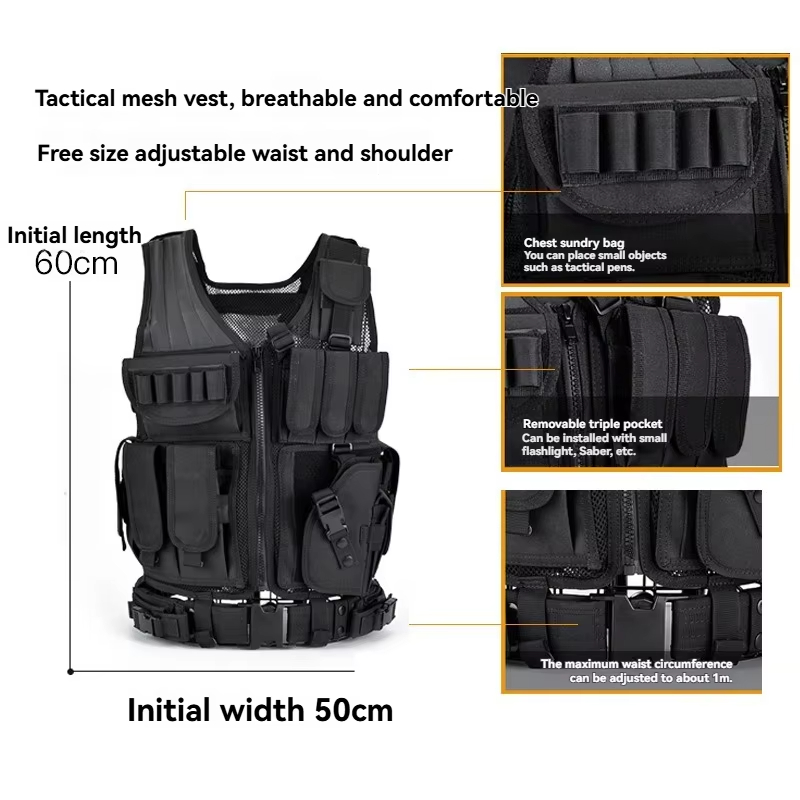 Adjustable Breathable Grid Tac - đánh giá và giá Hunting Outdoor Game