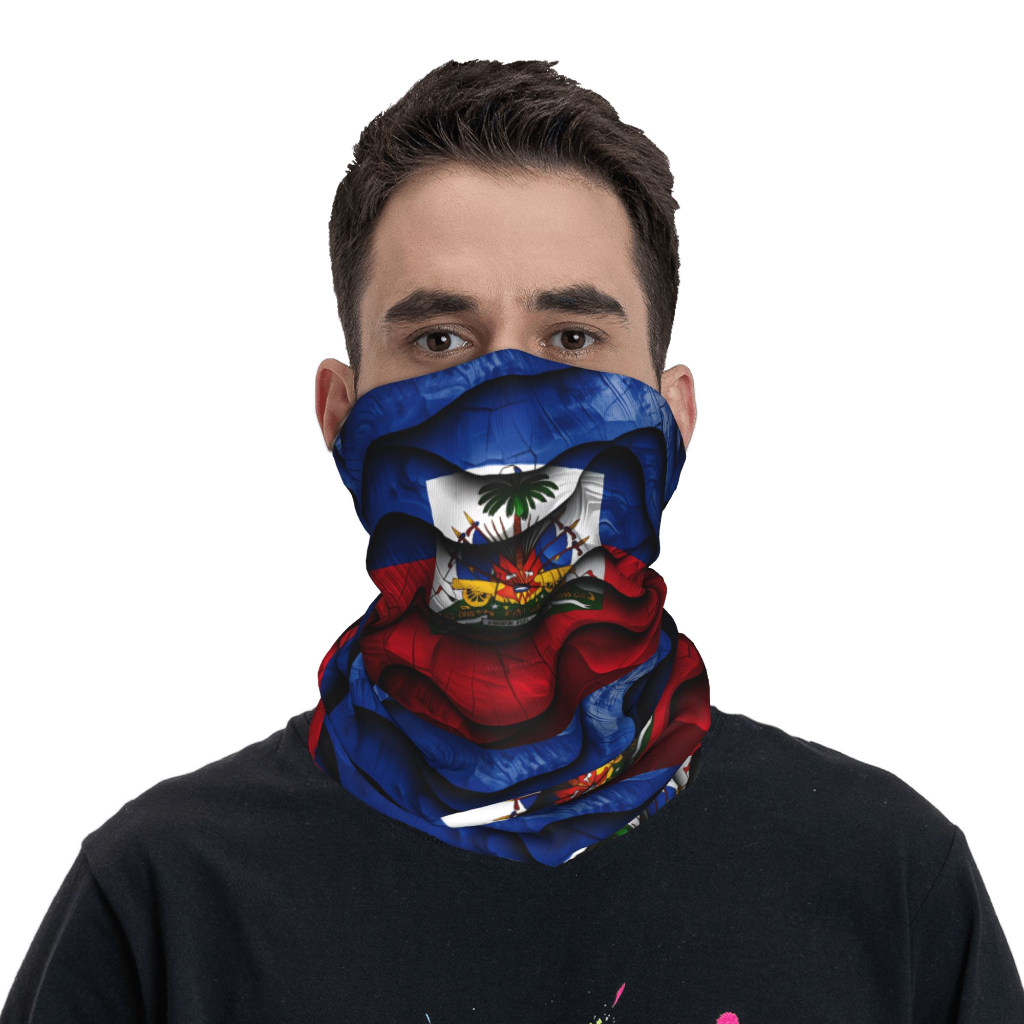Haiti Flag Balaclava  Hunting  - đánh giá và giá Outdoor Hunting Prints