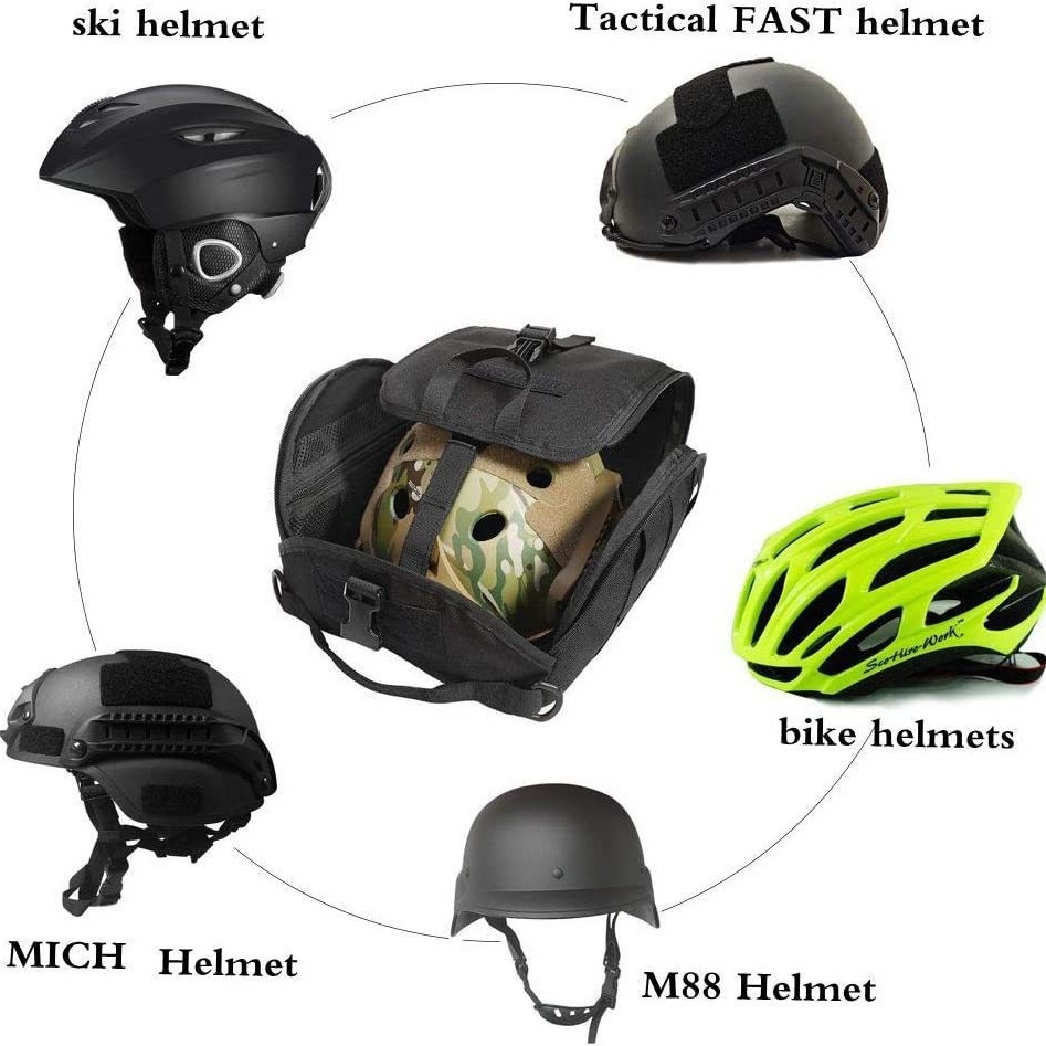 Multi-functional Helmet Storag - đánh giá và giá Outdoor Hunting Gear Storage