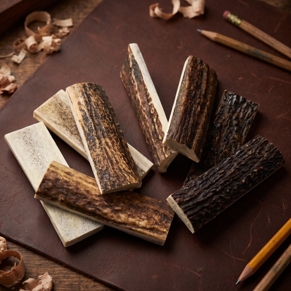1 Pair High-quality Natural El - đánh giá và giá Elk Bugle Call