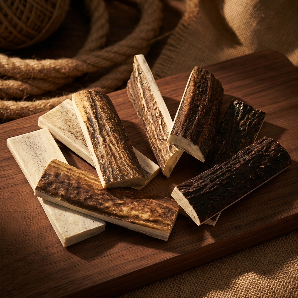 1 Pair High-quality Natural El - đánh giá và giá Elk Bugle Call