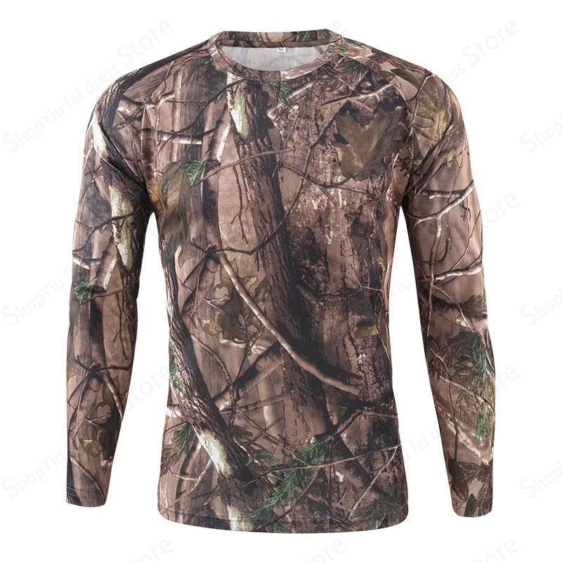 Mens Camo Long Sleeve T Shirt  - đánh giá và giá Outdoor Hunting Prints