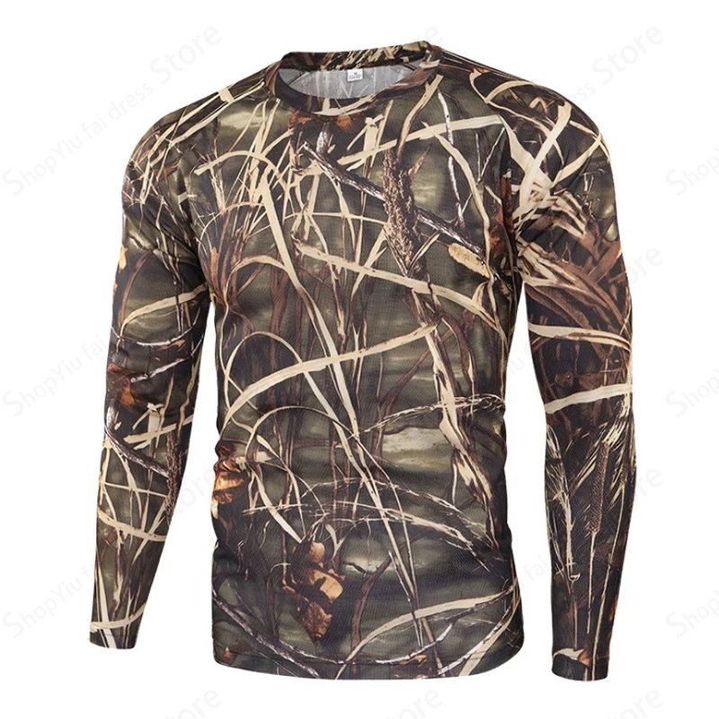 Mens Camo Long Sleeve T Shirt  - đánh giá và giá Outdoor Hunting Prints